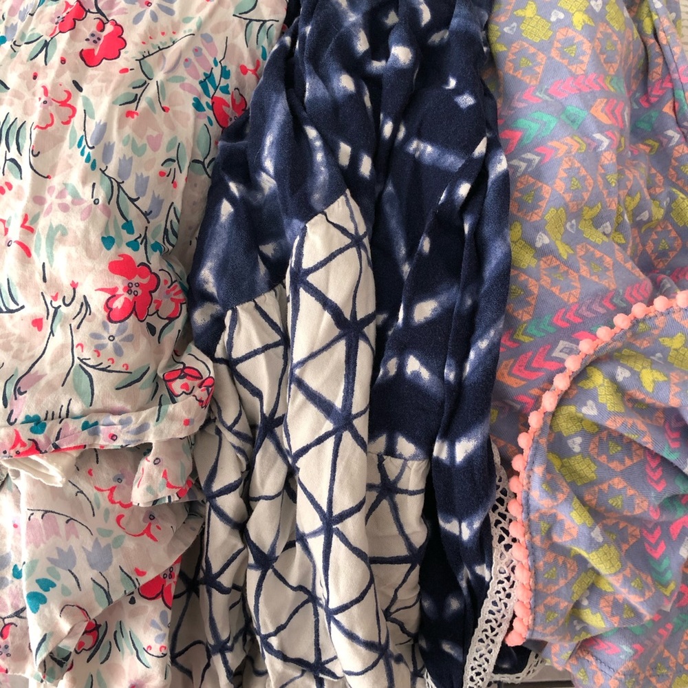Lot of girls 7/8 medium summer maxi dresses